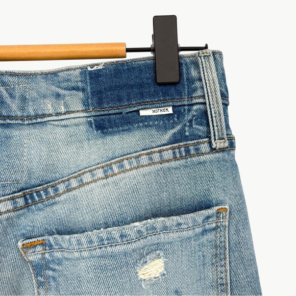 MOTHER The Tomcat High Rise Cropped Straight Jeans in The Confession | Sz 26 - Picture 10 of 16